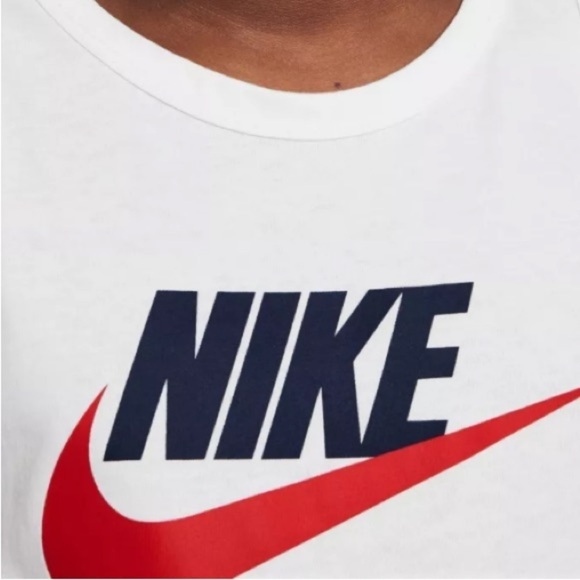 Nike Kids White Tank l SIZE L - Picture 3 of 4
